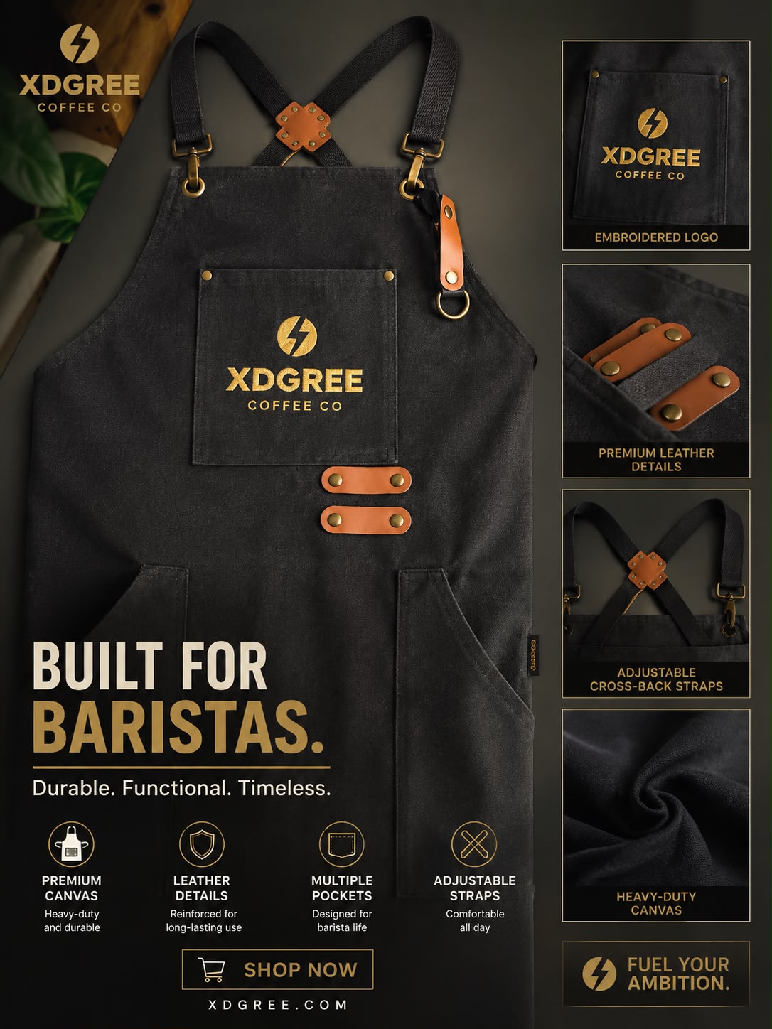 XDGREE Coffee Co. apron